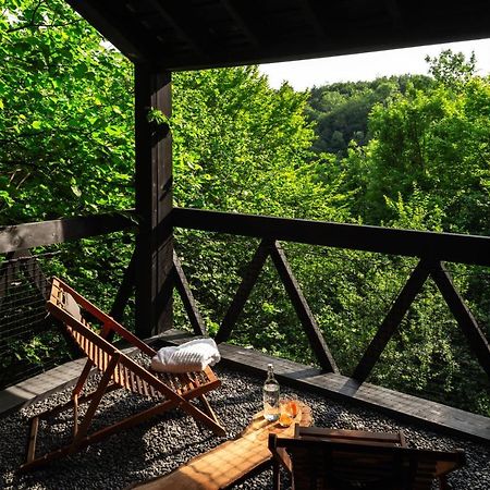 Hutstuf - The Fox & Private Outdoor Spa La-Roche-en-Ardenne Eksteriør bilde