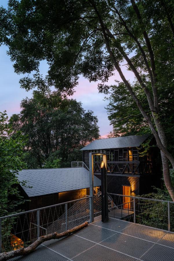 Hutstuf - The Fox & Private Outdoor Spa La-Roche-en-Ardenne Eksteriør bilde